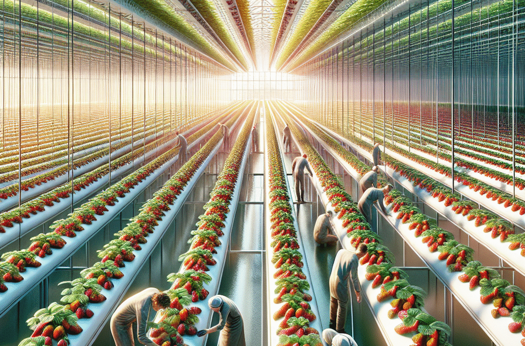 Hollanda’da Çilek Üretiminde Rekor Artış