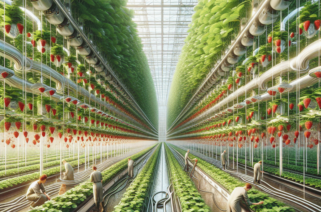 Hollanda’da Çilek Üretiminde Verimlilik Artışı