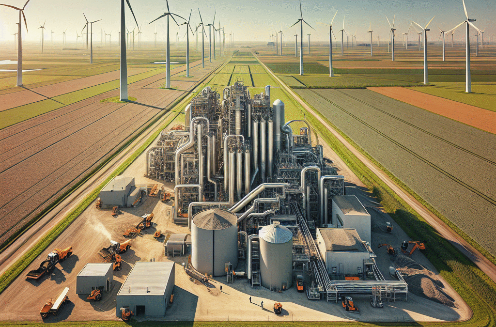 Hollanda’da Yeni Biochar Tesisi Kuruluyor