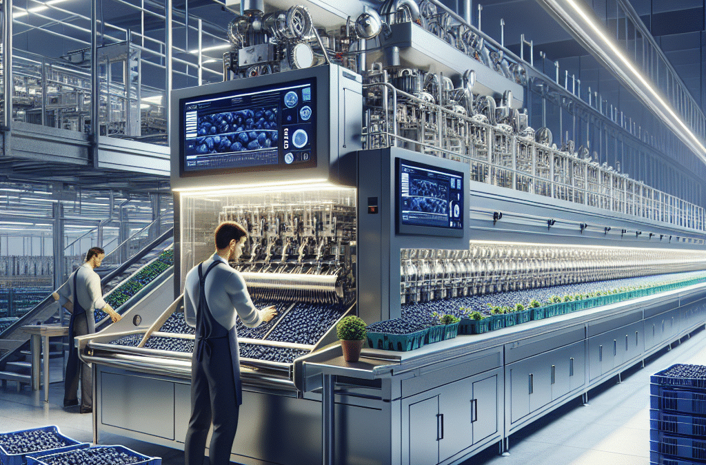 Hollanda’nın İlk Yaban Mersini Paketleme Makinesi